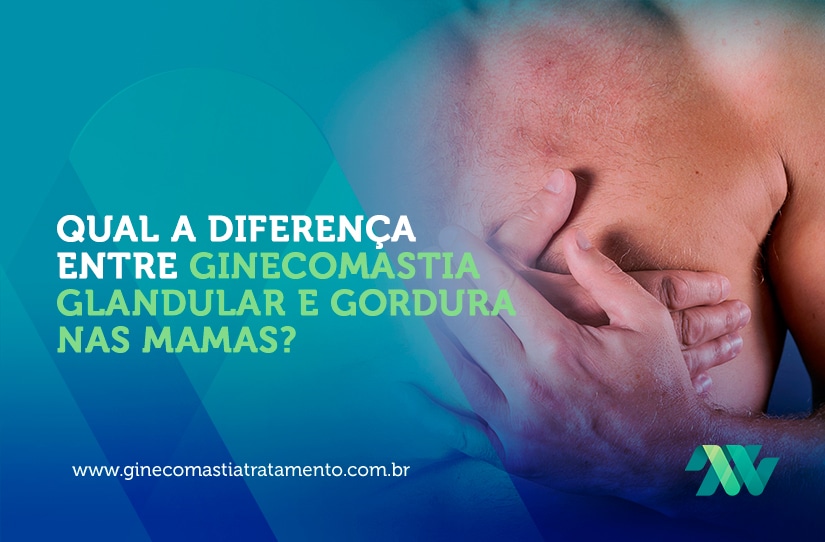 Qual a diferença entre Ginecomastia glandular e gordura nas mamas?